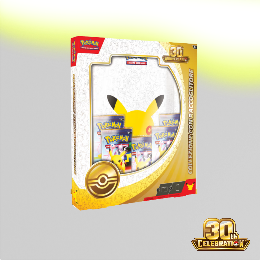 Collezione con raccoglitore 30th Anniversario - Pokémon (IT)