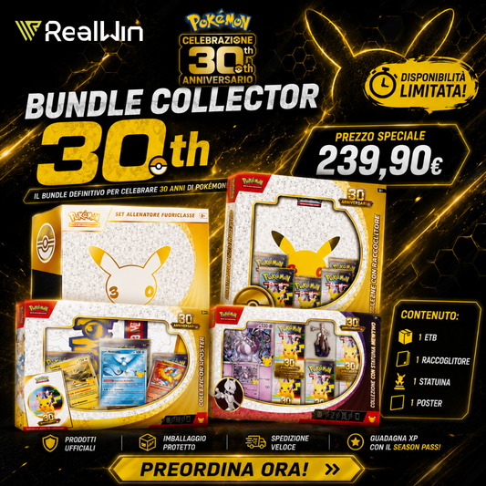 BUNDLE COLLECTOR 30th Anniversario - Pokémon (IT)