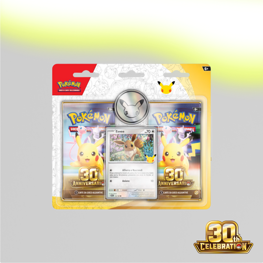 Blister da due buste 30th Anniversario - Pokémon (IT)