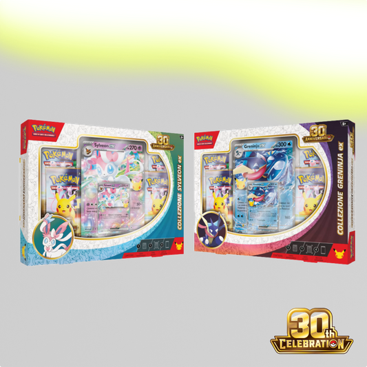 Collezione Sylveon-ex e collezione Greninja-ex 30th Anniversario - Pokémon (IT)